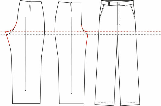Les retouches de pantalon