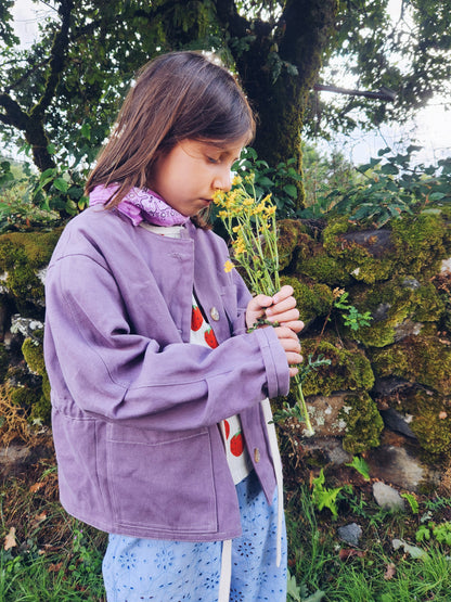 YÜNA KIDS — Patron PDF Veste à poches Enfant | Vévette