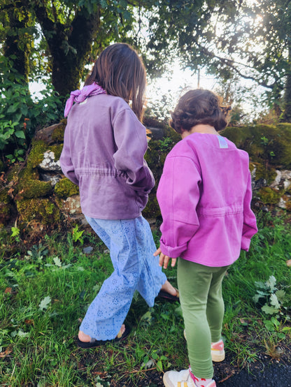 YÜNA KIDS — Patron PDF Veste à poches Enfant | Vévette