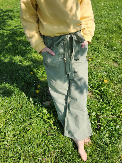 GABRIELLE KIDS— Patron PDF Pantalon large Enfants | Vévette