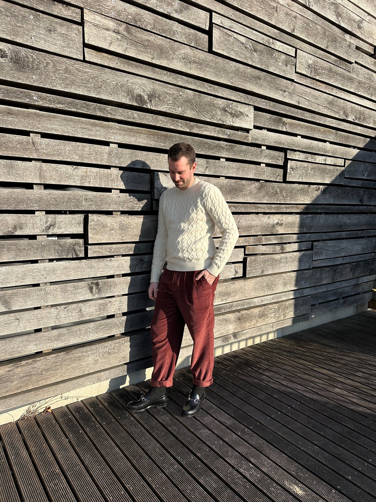 ALESSANDRO — Patron PDF Pantalon à plis Homme | Vévette