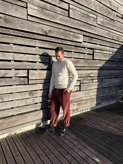 ALESSANDRO — Patron PDF Pantalon à plis Homme | Vévette