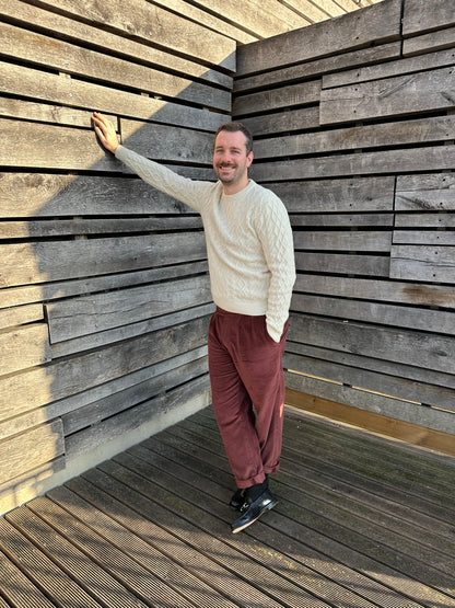ALESSANDRO — Patron PDF Pantalon à plis Homme | Vévette