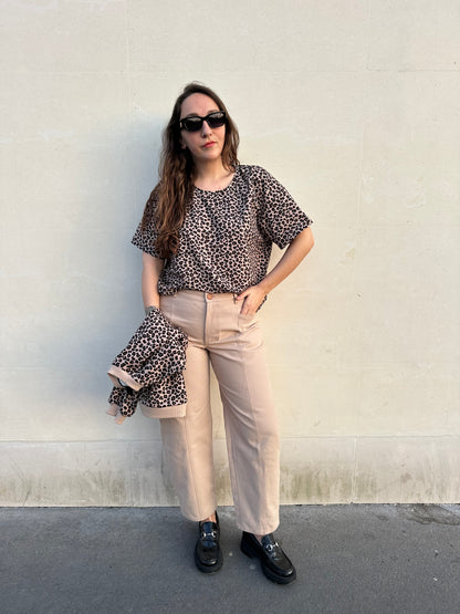 LILLY — Patron PDF Pantalon Barrel Femme | Vévette