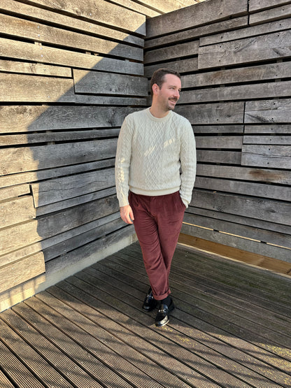 ALESSANDRO — Patron PDF Pantalon à plis Homme | Vévette