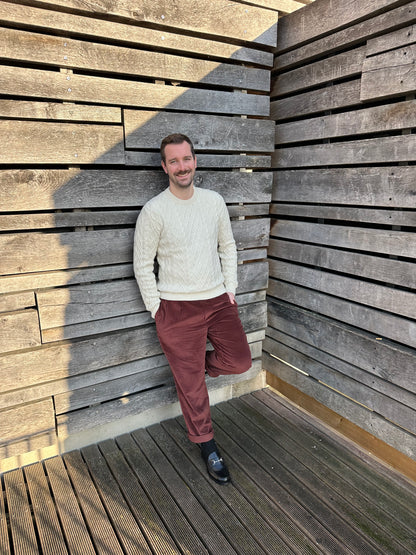 ALESSANDRO — Patron PDF Pantalon à plis Homme | Vévette
