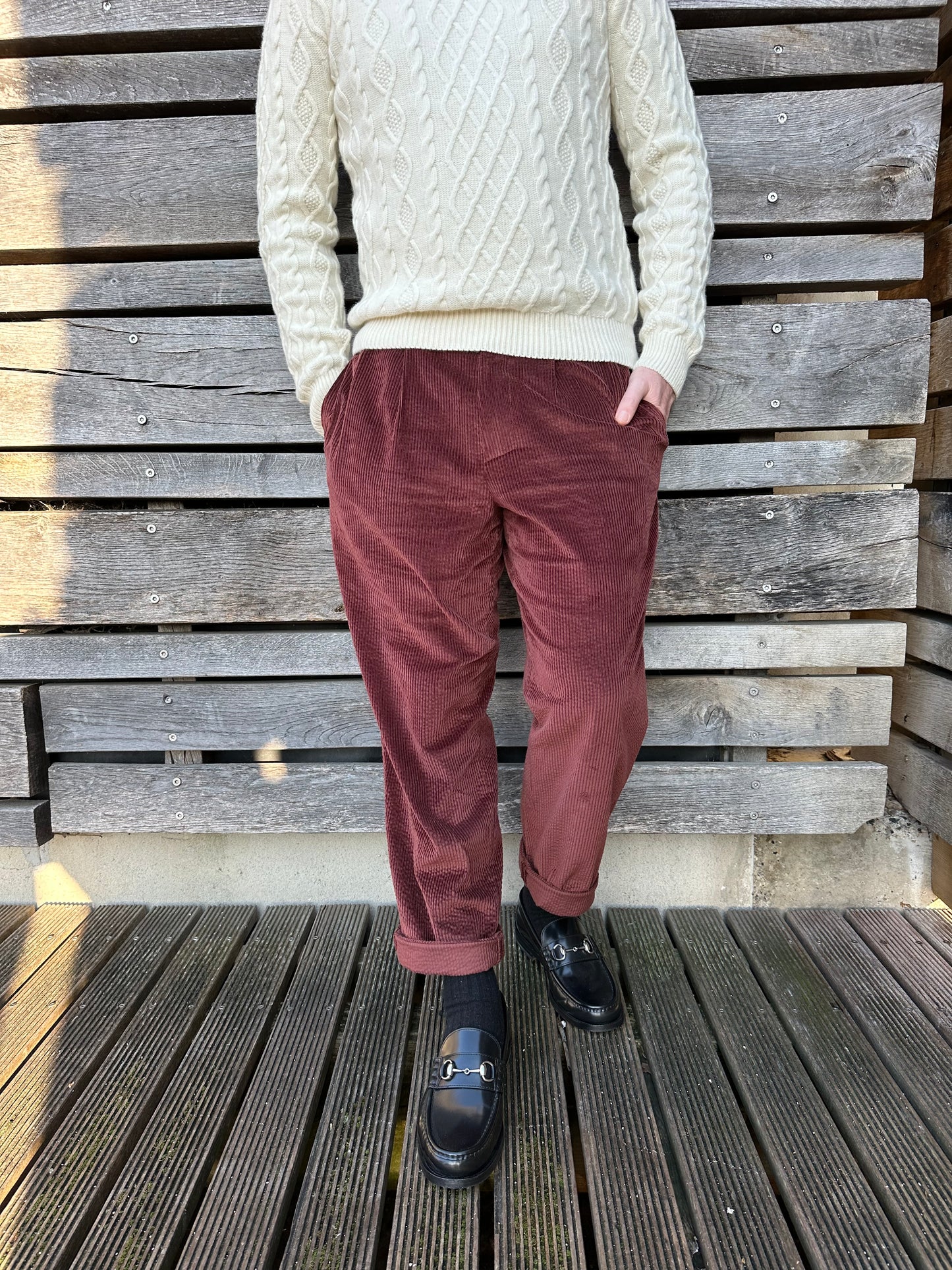 ALESSANDRO — Patron PDF Pantalon à plis Homme | Vévette