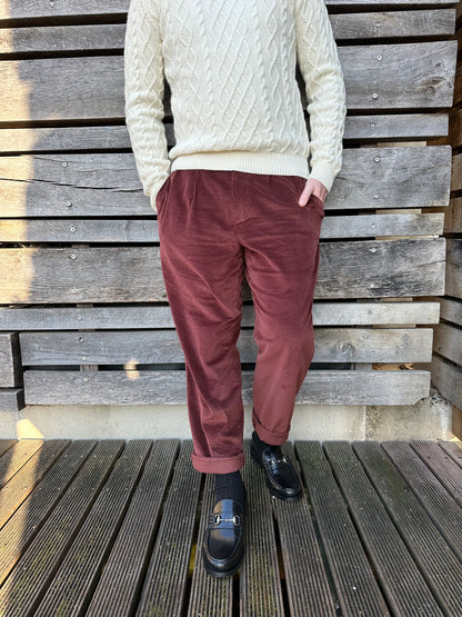 ALESSANDRO — Patron PDF Pantalon à plis Homme | Vévette