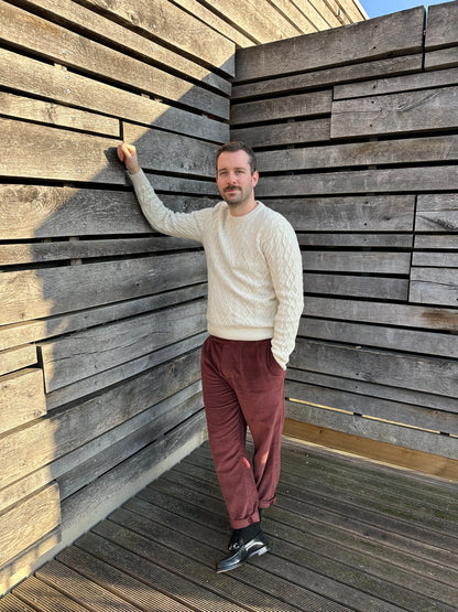 ALESSANDRO — Patron PDF Pantalon à plis Homme | Vévette