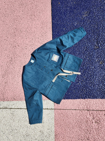 YÜNA — Patron  PDF veste à poches Femme | Vévette