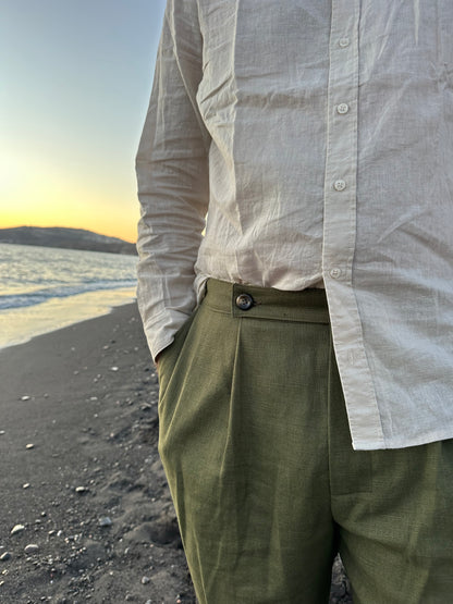 ALESSANDRO — Patron PDF Pantalon à plis Homme | Vévette