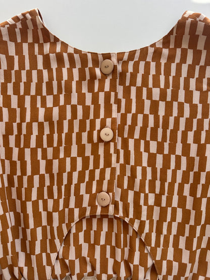 JUNE — Patron PDF Robe dos ouvert Femme | Vévette