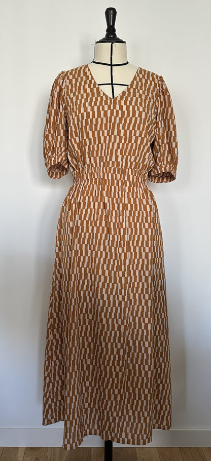 JUNE — Patron PDF Robe dos ouvert Femme | Vévette