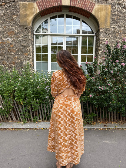 JUNE — Patron PDF Robe dos ouvert Femme | Vévette