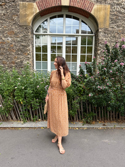 JUNE — Patron PDF Robe dos ouvert Femme | Vévette