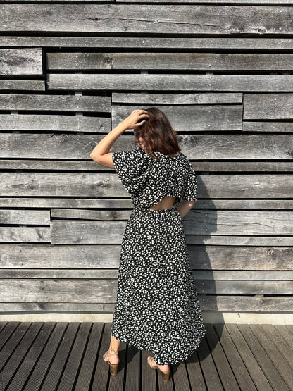 JUNE — Patron PDF Robe dos ouvert Femme | Vévette