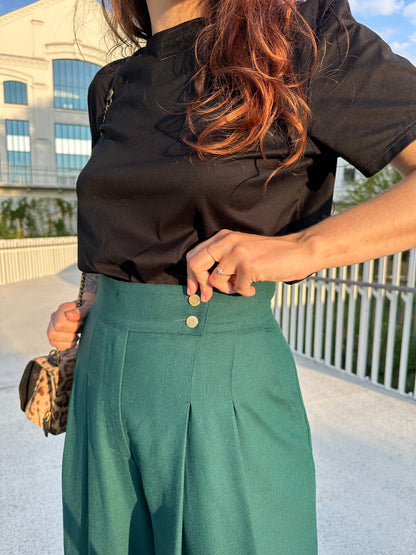 SERVANE — Patron PDF Pantalon à plis large Femme | Vévette