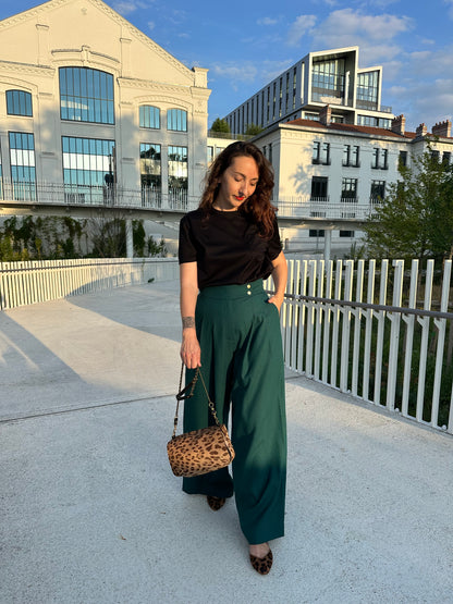 SERVANE — Patron PDF Pantalon à plis large Femme | Vévette