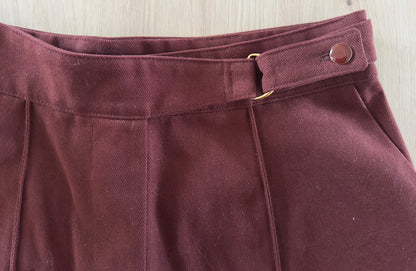 CORALIE — Patron Pochette Pantalon droit à découpes Femme | Vévette