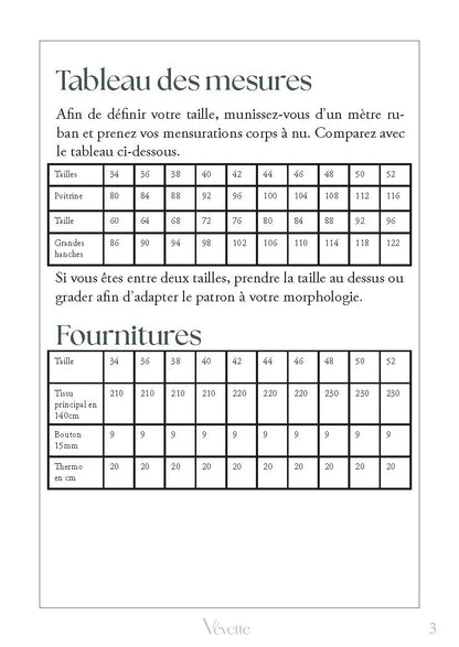 MANON — Patron  PDF Blouse asymétrique Femme | Vévette
