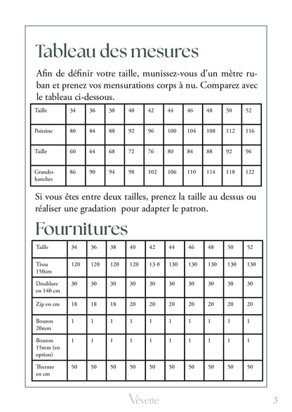 SUZON — Patron PDF Short à découpes Femme | Vévette