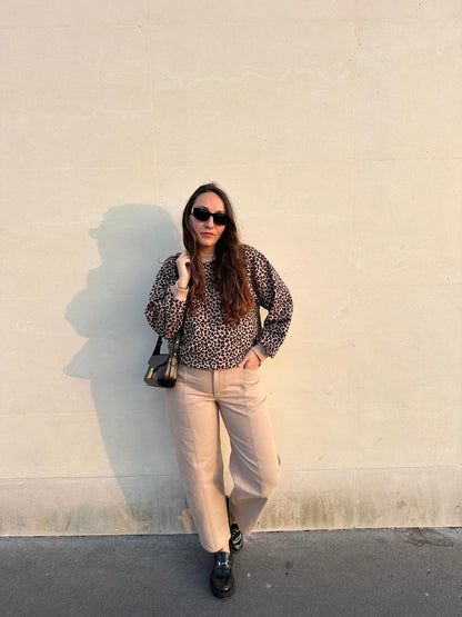 LILLY — Patron PDF Pantalon Barrel Femme | Vévette