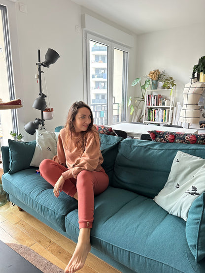 Patron de couture Gaelle et Raphaelle - Legging femme et sweat, vue de face
