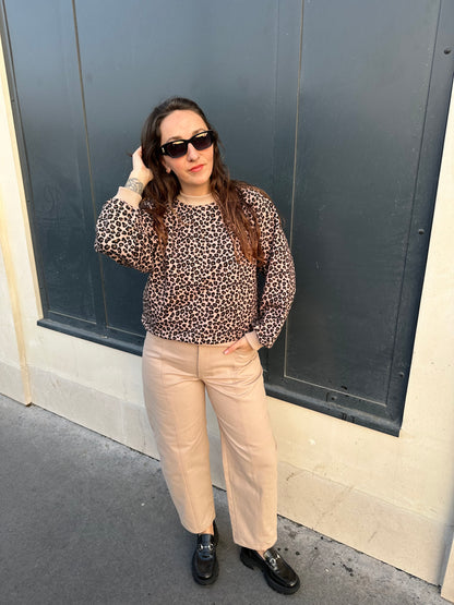 LILLY — Patron PDF Pantalon Barrel Femme | Vévette