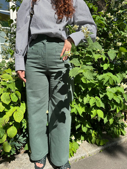 LOUIZON — Patron PDF Pantalon droit Femme | Vévette