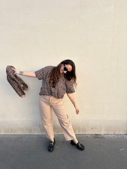 LILLY — Patron PDF Pantalon Barrel Femme | Vévette