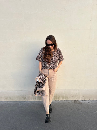 LILLY — Patron PDF Pantalon Barrel Femme | Vévette