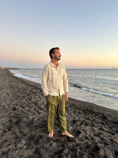 ALESSANDRO — Patron PDF Pantalon à plis Homme | Vévette